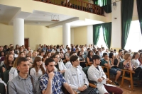 Rector's meeting with students and teachers